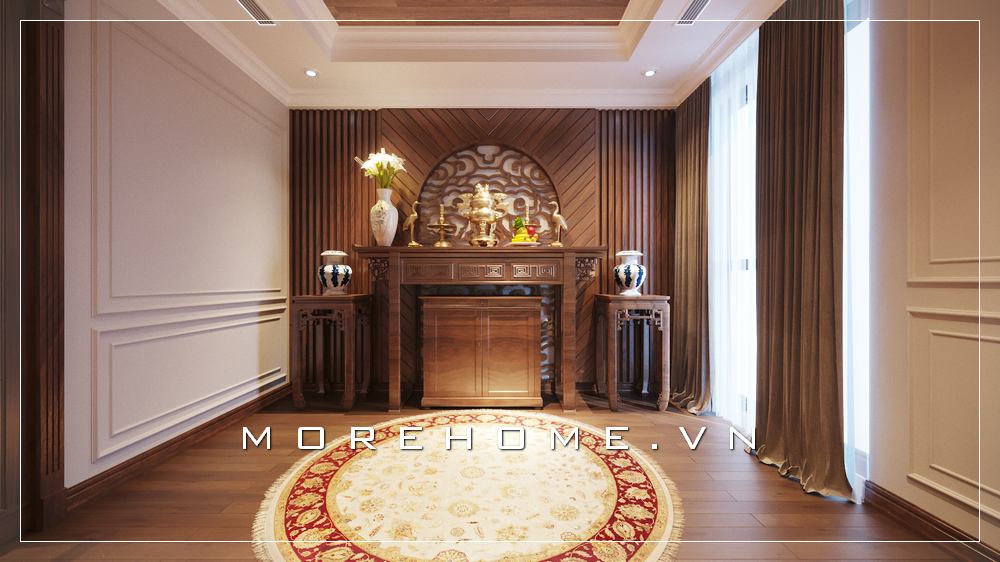 Bàn thờ gỗ tự nhiên